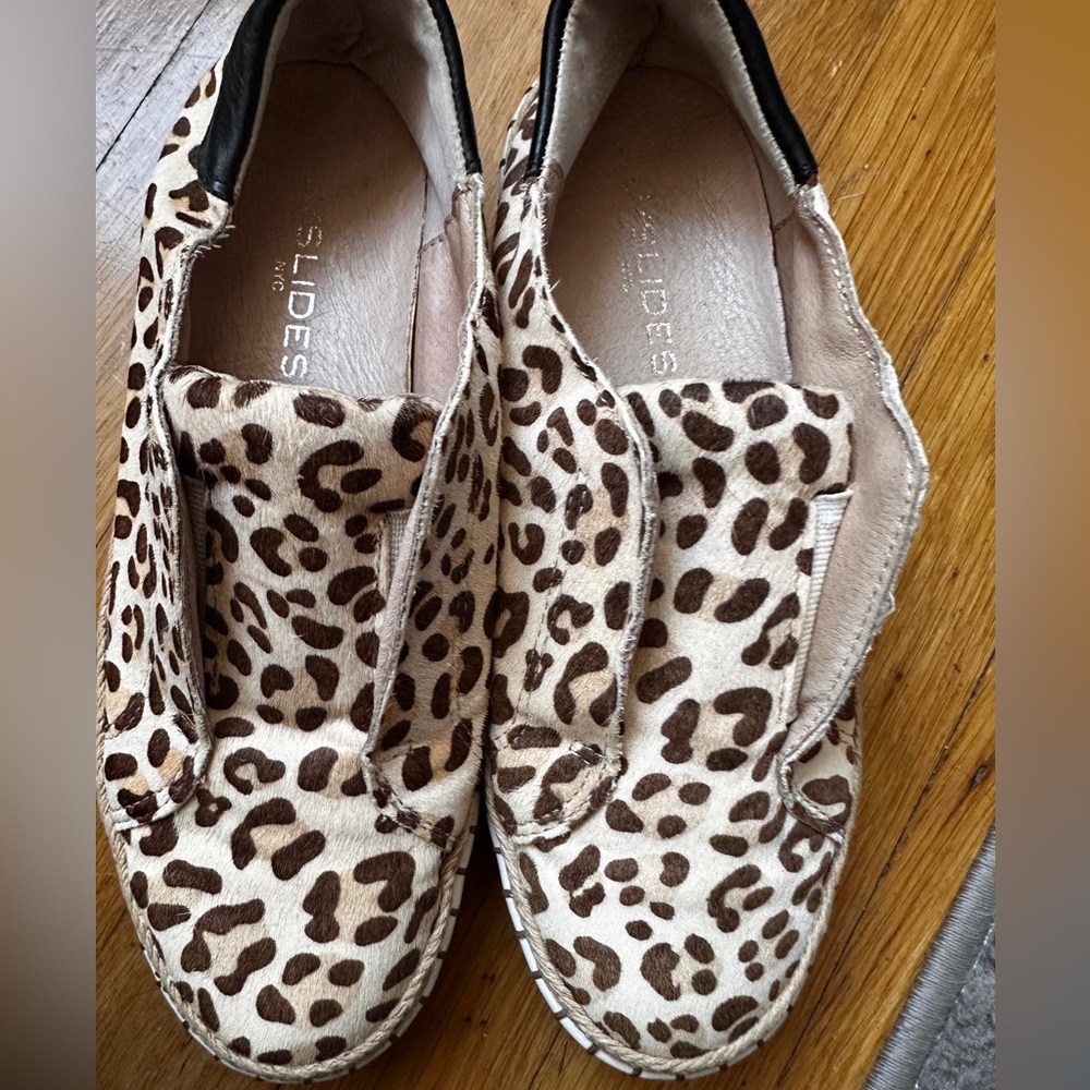 Leopard Print Jslides Slip-Ons - image 1
